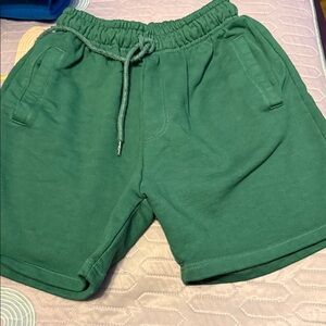 Men's Athletic Shorts in Forest Green